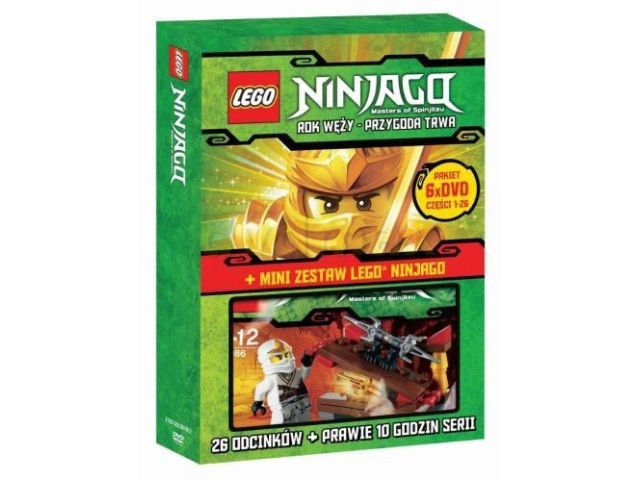 LEGO Ninjago GDLS61012 Kompletna kolekcja + Mini zestaw 30086 Ukryte sztylety