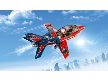 LEGO City 60177  Odrzutowiec pokazowy
