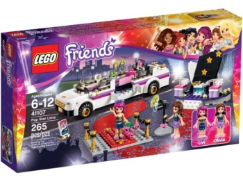  LEGO Friends 41107 Limuzyna Gwiazdy Pop