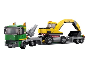 LEGO City 4203 Koparka z transporterem