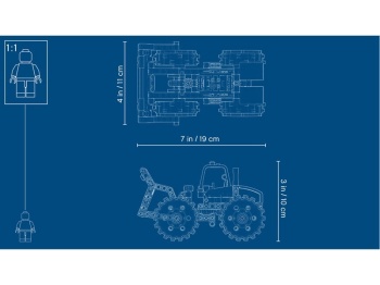 LEGO Technic 42071  Spycharka