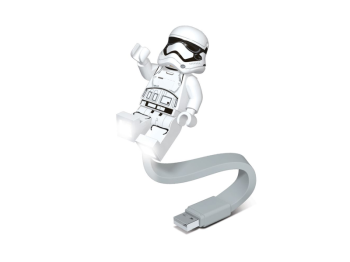 LGL-CL11 Lampka z klipsem do książki - LEGO® Star Wars™ First Order Stormtrooper™