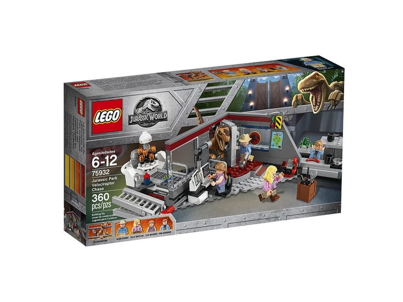 LEGO Jurassic World 75932 Pościg Velociraptora