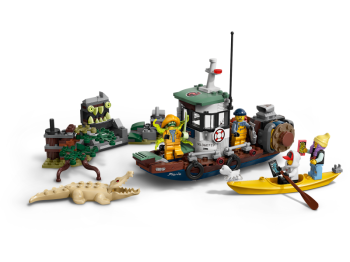  LEGO Hidden Side 70419 Wrak łodzi rybackiej