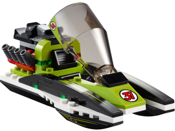 LEGO City 60114 Łódź wyścigowa