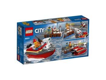LEGO City 60213 Pożar w dokach