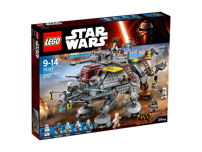LEGO Star Wars 75157 AT-TE kapitana Rexa