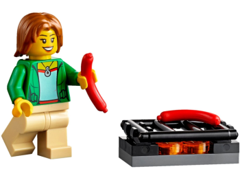 LEGO City 60117 Van z przyczepą kampingową