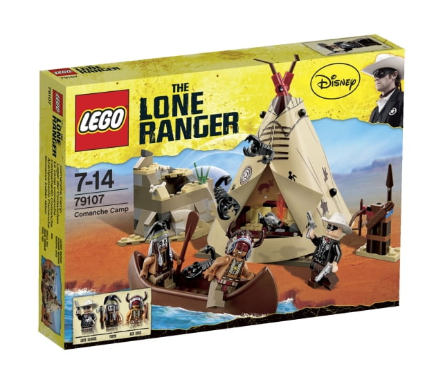 LEGO THE LONE RANGER 79107 OBÓZ KOMANCZÓW