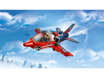 LEGO City 60177  Odrzutowiec pokazowy