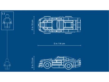 LEGO Speed Champions 75891 Chevrolet Camaro ZL1