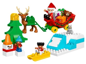 LEGO DUPLO 10837 Zimowe ferie Świętego Mikołaja