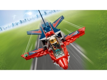 LEGO City 60177  Odrzutowiec pokazowy