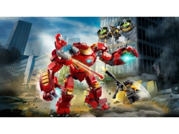 LEGO Super Heroes 76164 Hulkbuster Iron Mana kontra agenci A.I.M.