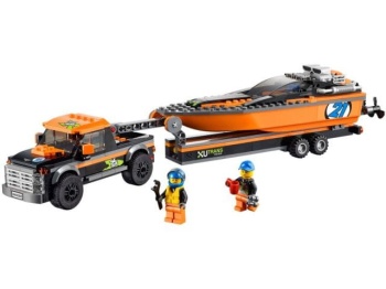 LEGO City 60085 Terenówka z motorówką