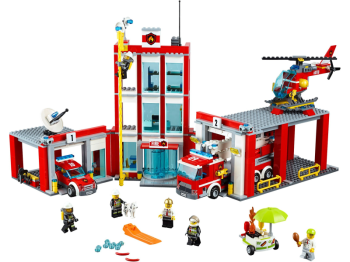 LEGO City 60110  Remiza strażacka