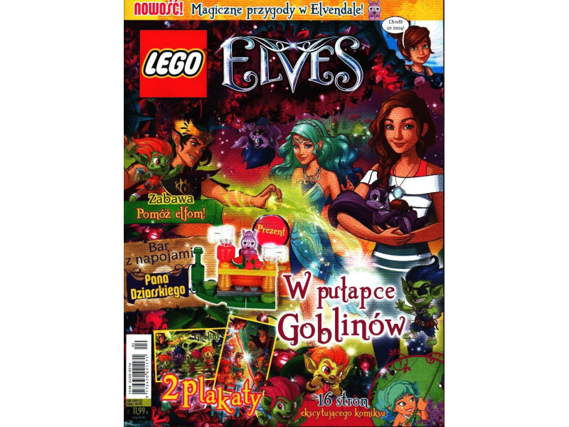 LEGO Elves 407194 magazyn 1/2017 + Bar z napojami