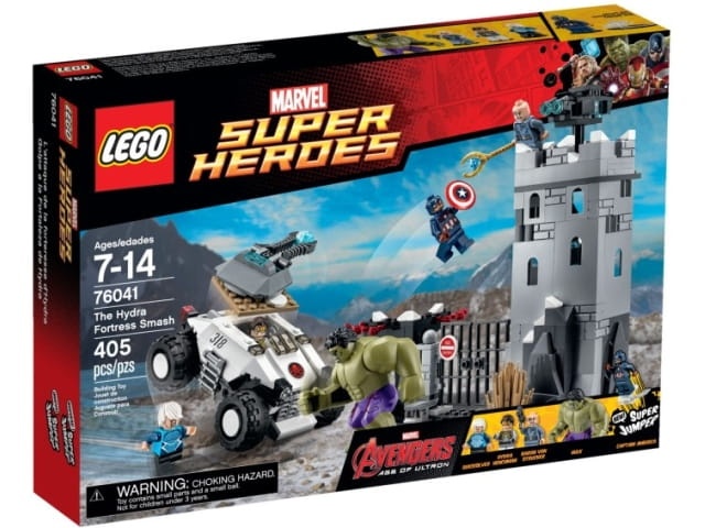 LEGO Super Heroes 76041 Demolka w fortecy Hydry