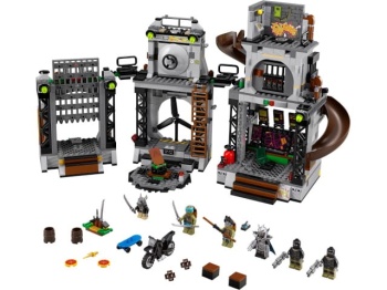 LEGO Teenage Mutant Ninja Turtles 79117 Inwazja na kryjówkę żółwi