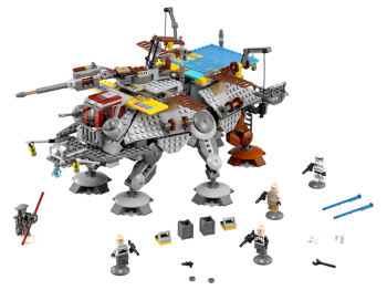 LEGO Star Wars 75157 AT-TE kapitana Rexa