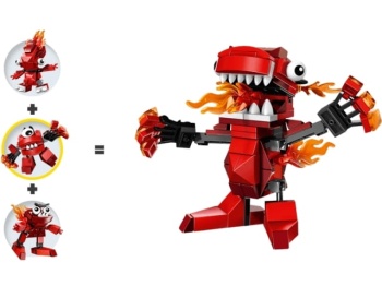LEGO MIXELS 41501 Vulk