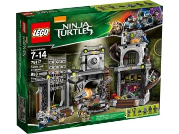 LEGO Teenage Mutant Ninja Turtles 79117 Inwazja na kryjówkę żółwi