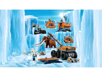 LEGO City 60195 Arktyczna baza mobilna