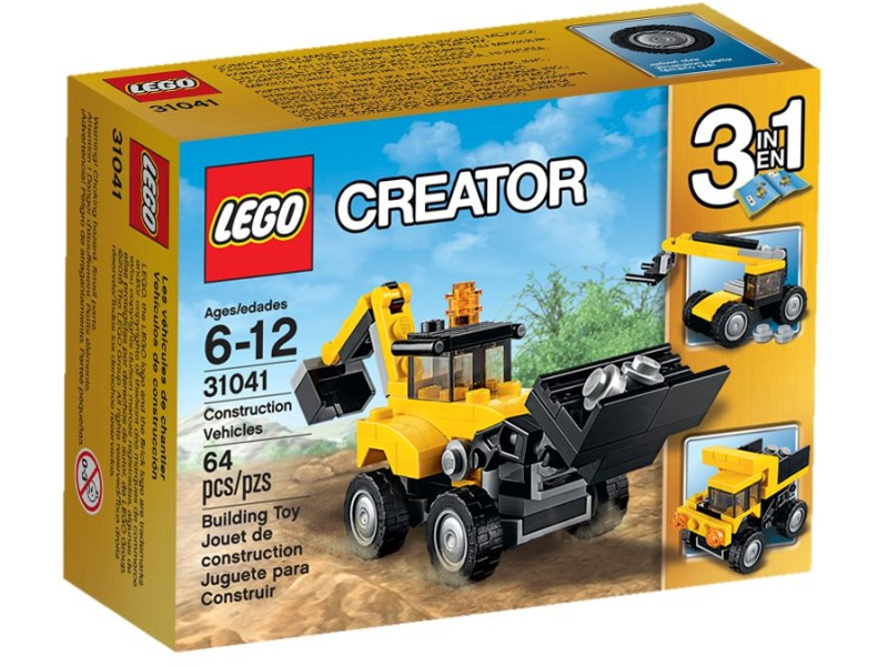 LEGO Creator 31041 Pojazdy budowlane