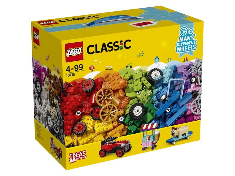 LEGO Classic 10715 Klocki na kółkach