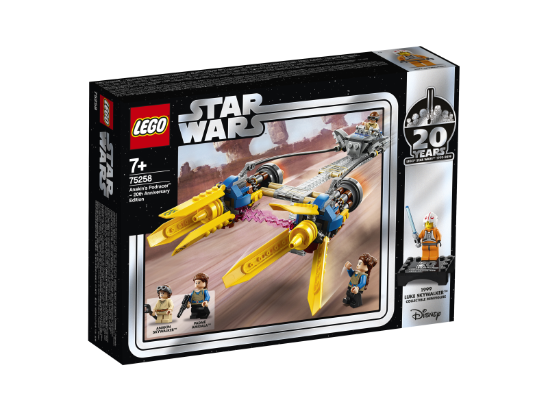 LEGO Star Wars 75258 Ścigacz Anakina - edycja rocznicowa