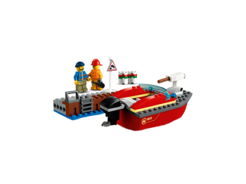 LEGO City 60213 Pożar w dokach
