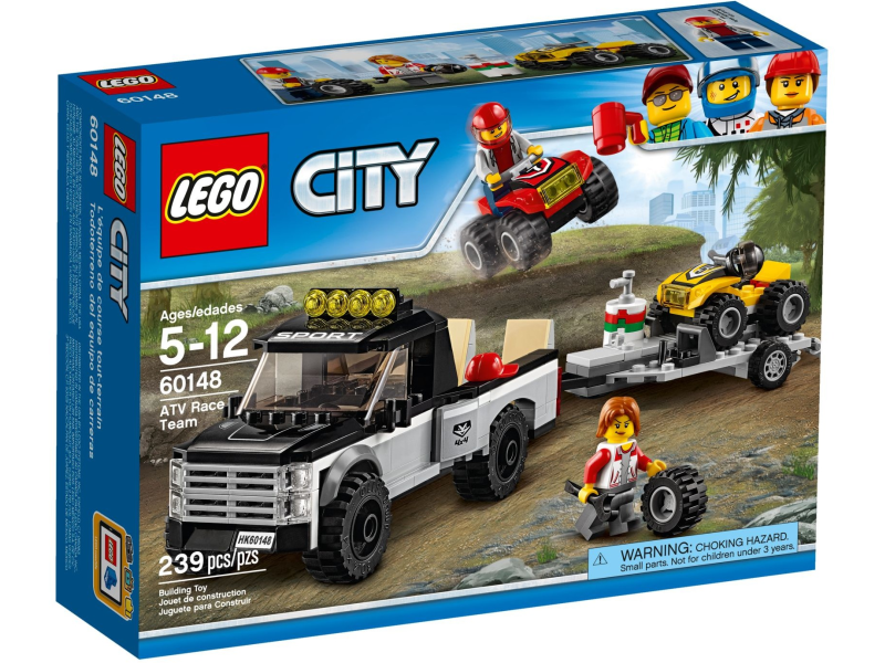 LEGO City 60148 Wyścigowy zespół quadowy