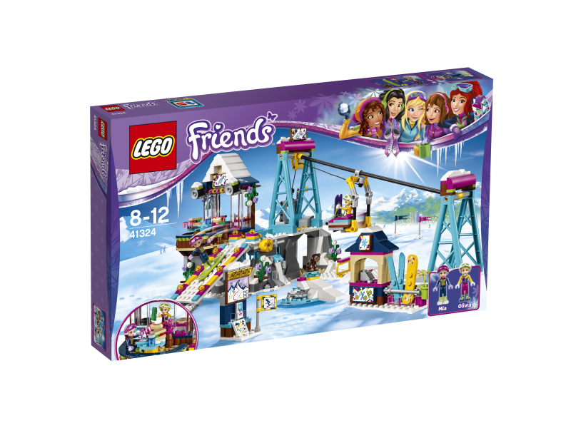LEGO Friends 41324 Wyciąg narciarski w zimowym kurorcie