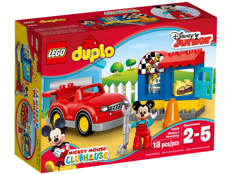 LEGO DUPLO 10829 Warsztat Myszki Mickey