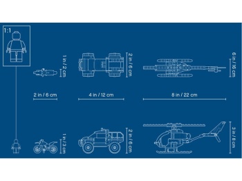 LEGO City 60174  Górski posterunek policji