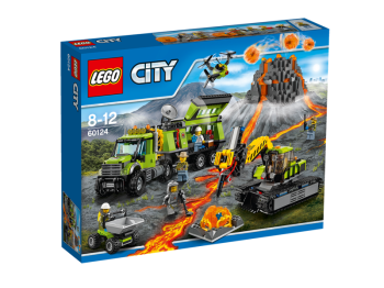LEGO City 60124 Baza badaczy wulkanów