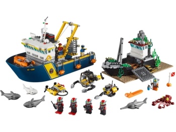 LEGO City 60095 Statek do badań głębinowych