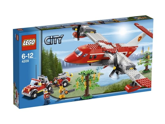 LEGO CITY 4209 Samolot strażacki