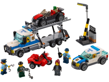 LEGO City 60143 Skok na transporter samochodów