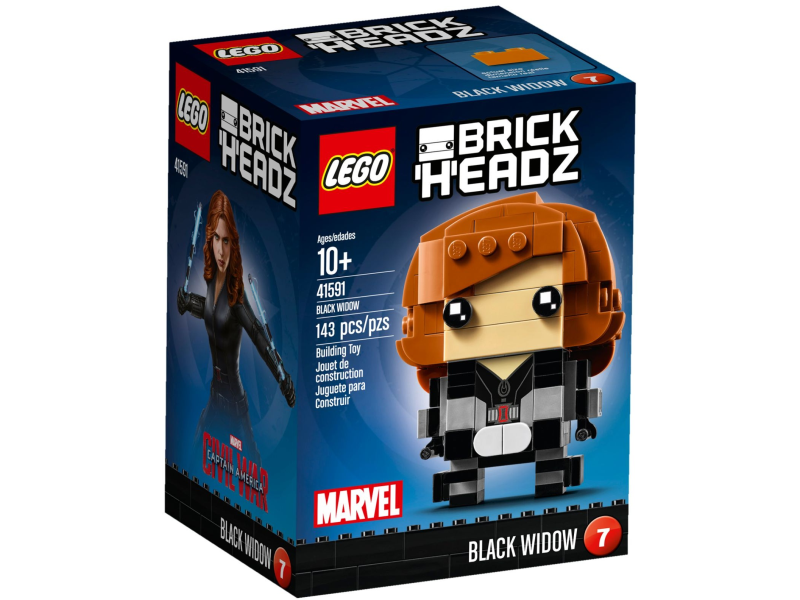  LEGO BrickHeadz 41591 Black Widow