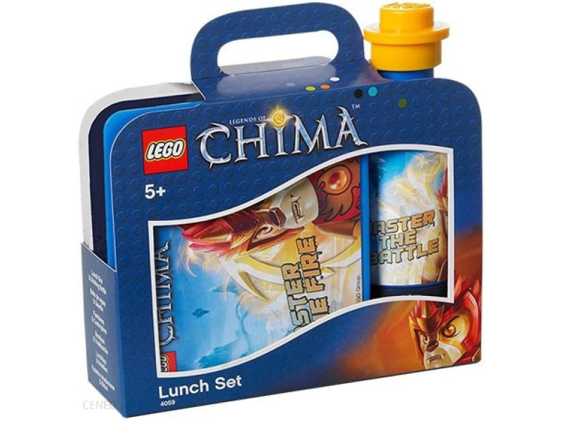 LEGO Chima 40591740 Zestaw śniadaniowy z bidonem