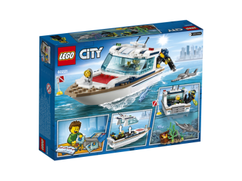  LEGO City 60221 Jacht