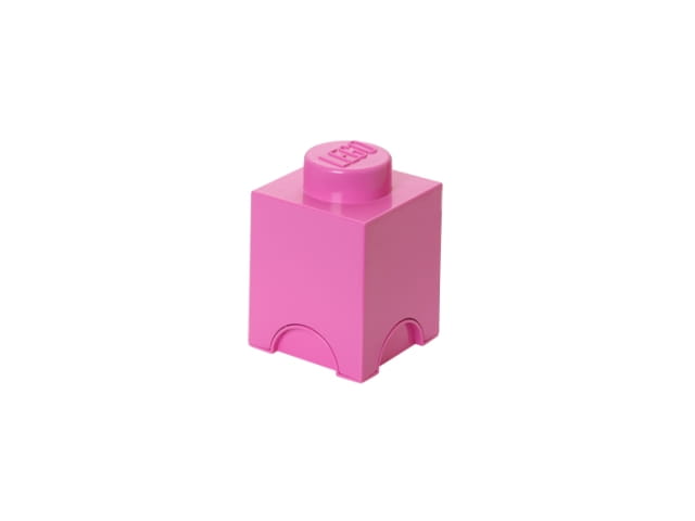 LEGO Friends 40011741 Pojemnik na klocki 1x1 różowy