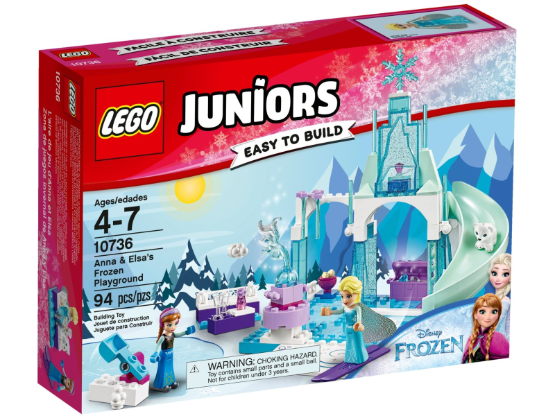 LEGO Juniors 10736 Plac zabaw Anny i Elsy z Krainy Lody 