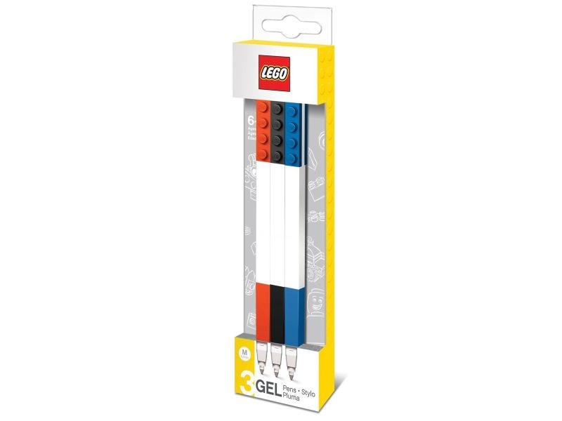 LEGO Classic 51513 Długopisy żelowe – miks (3 szt.)