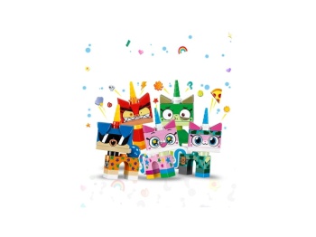 LEGO Unikitty 41775 Minifigurki Seria kolekcjonerska Kici Rożek™