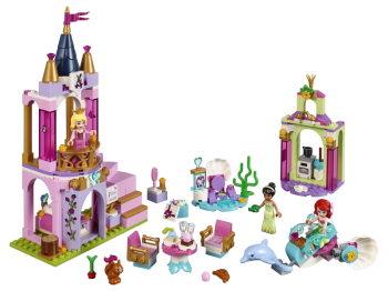 LEGO Disney Princess 41162 Królewskie przyjęcie Arielki, Aurory i Tiany
