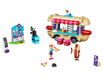 LEGO Friends 41129 Furgonetka z hot-dogami w parku rozrywki