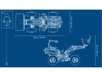 42081 LEGO Technic Volvo ładowarka kołowa ZEUX