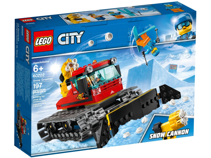 LEGO City 60222 Pług gąsienicowy
